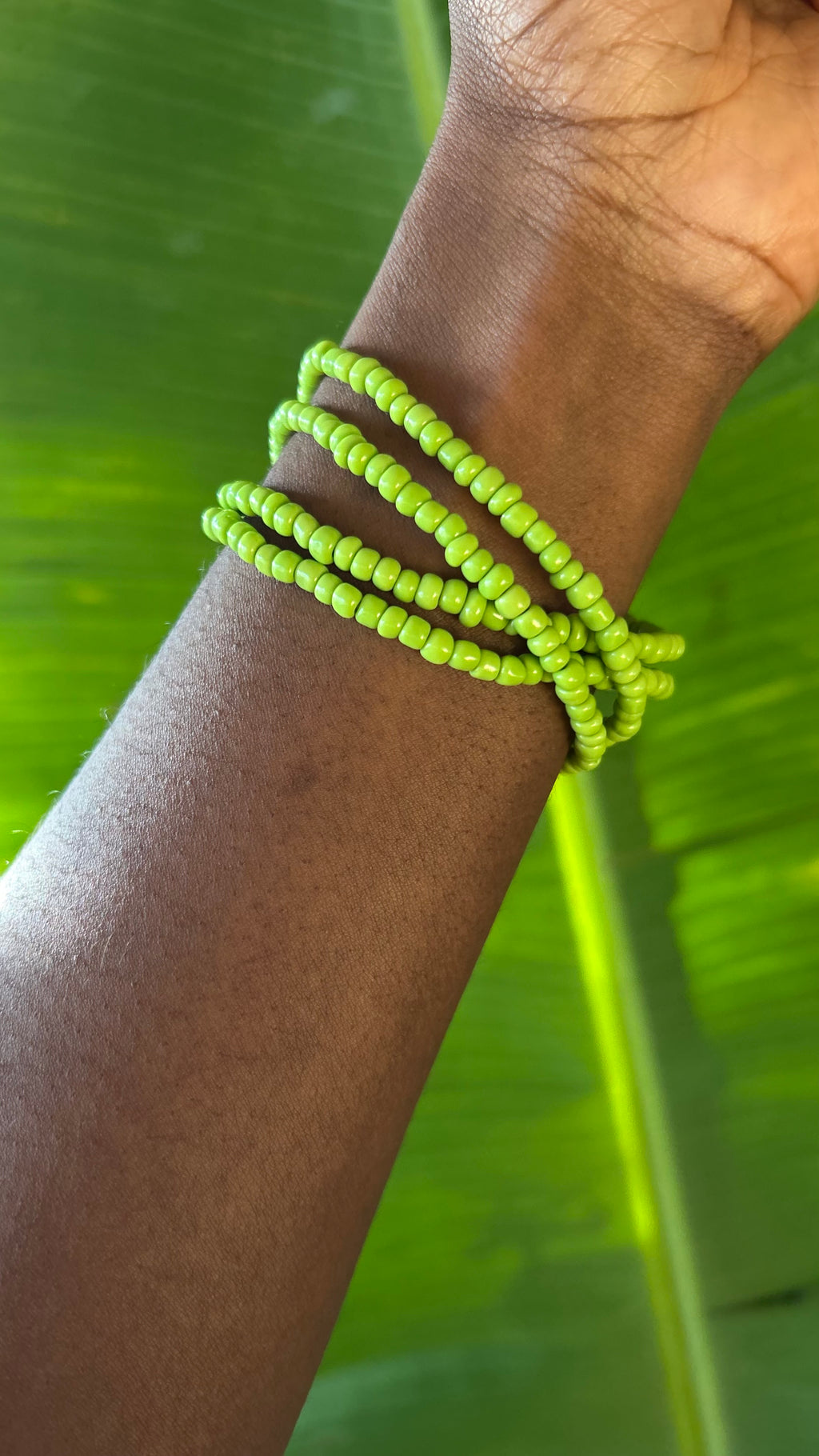 Mother of pearl floral fairy beaded bracelet