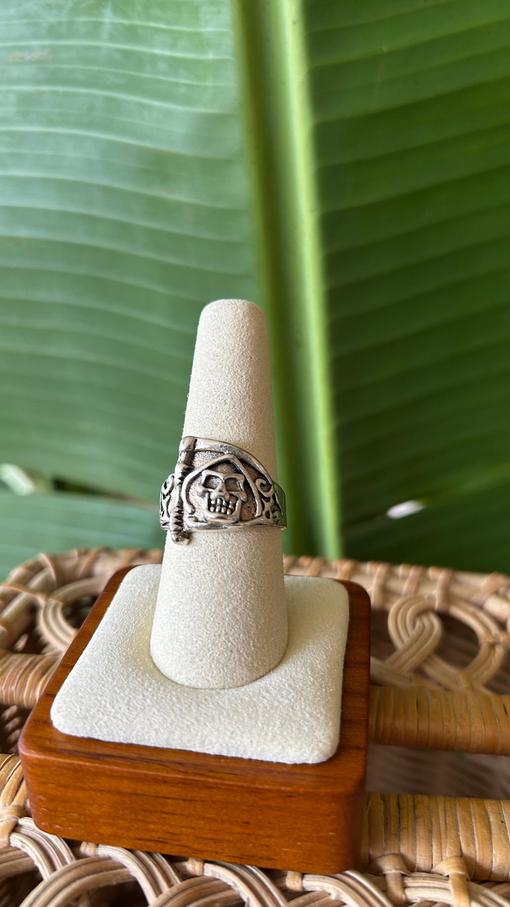Pirate silver ring