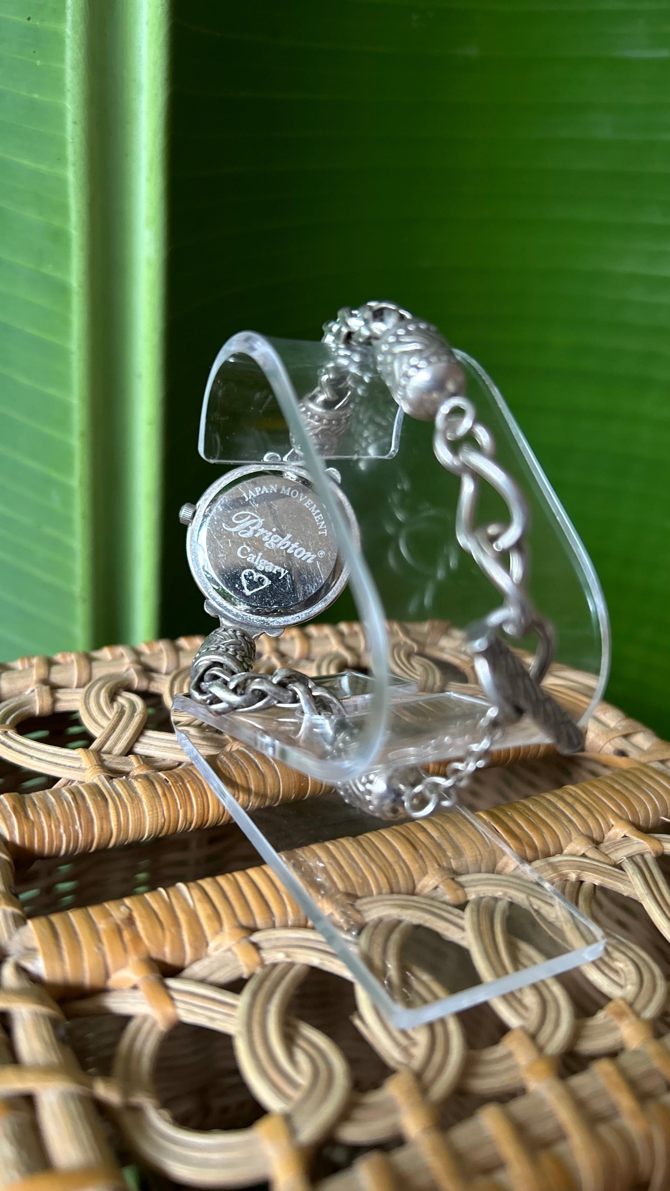 Brighton Calgary Women's Analog Watch Silver