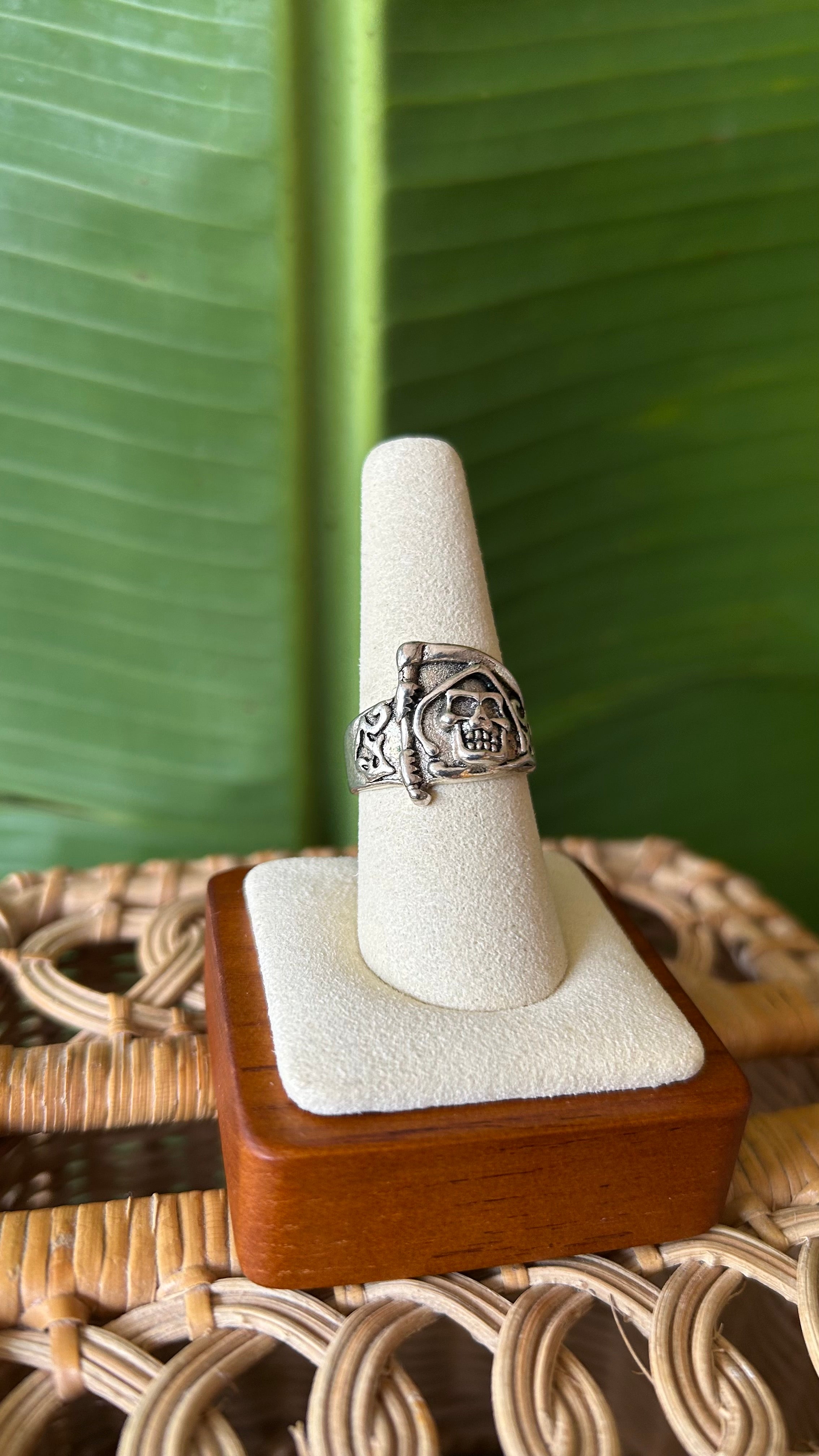 Pirate silver ring