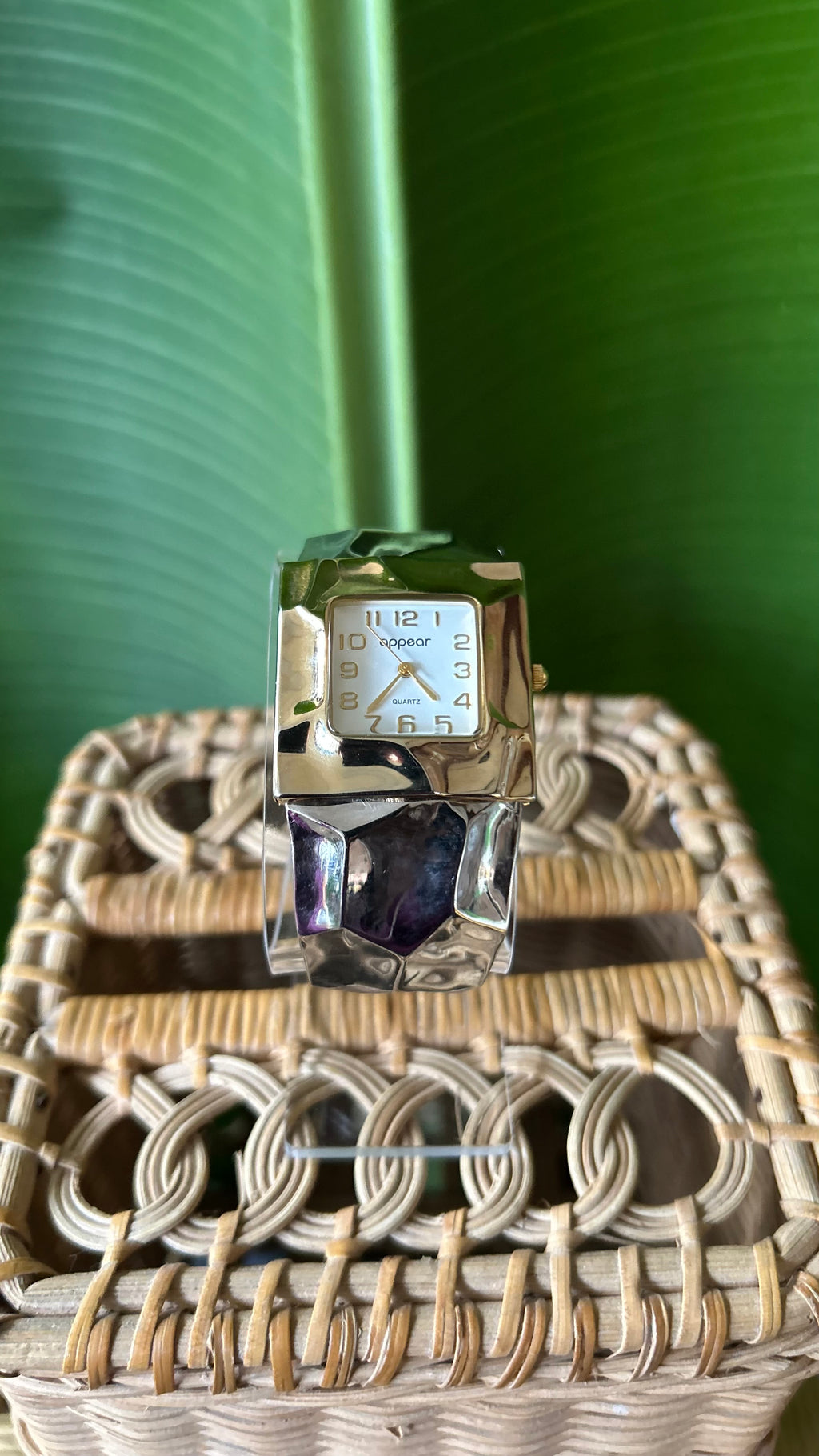 Silver & Gold two toned watch