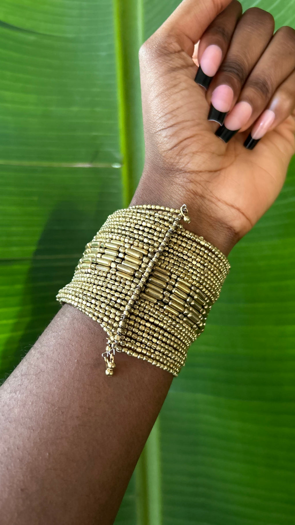 Seabead Golden Cuff