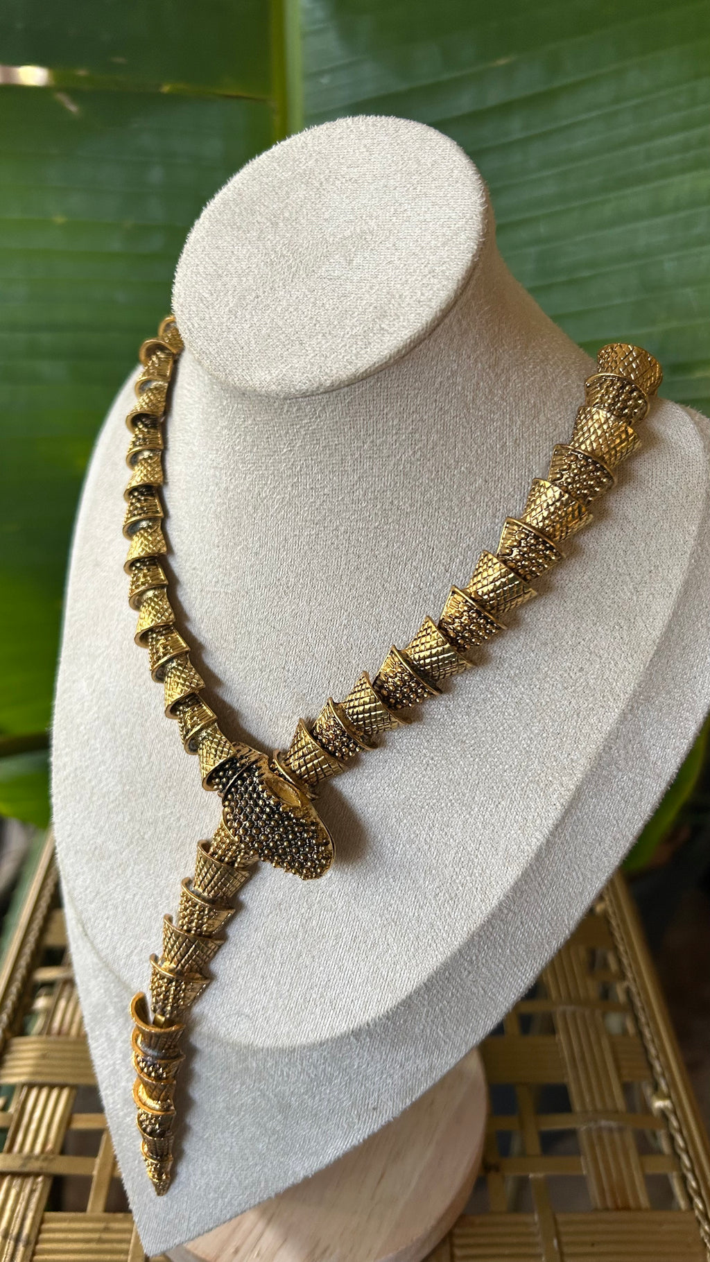 Articulated Snake necklace