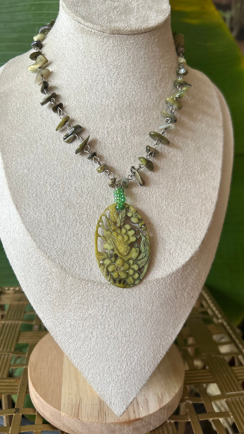 Forest Flower necklace