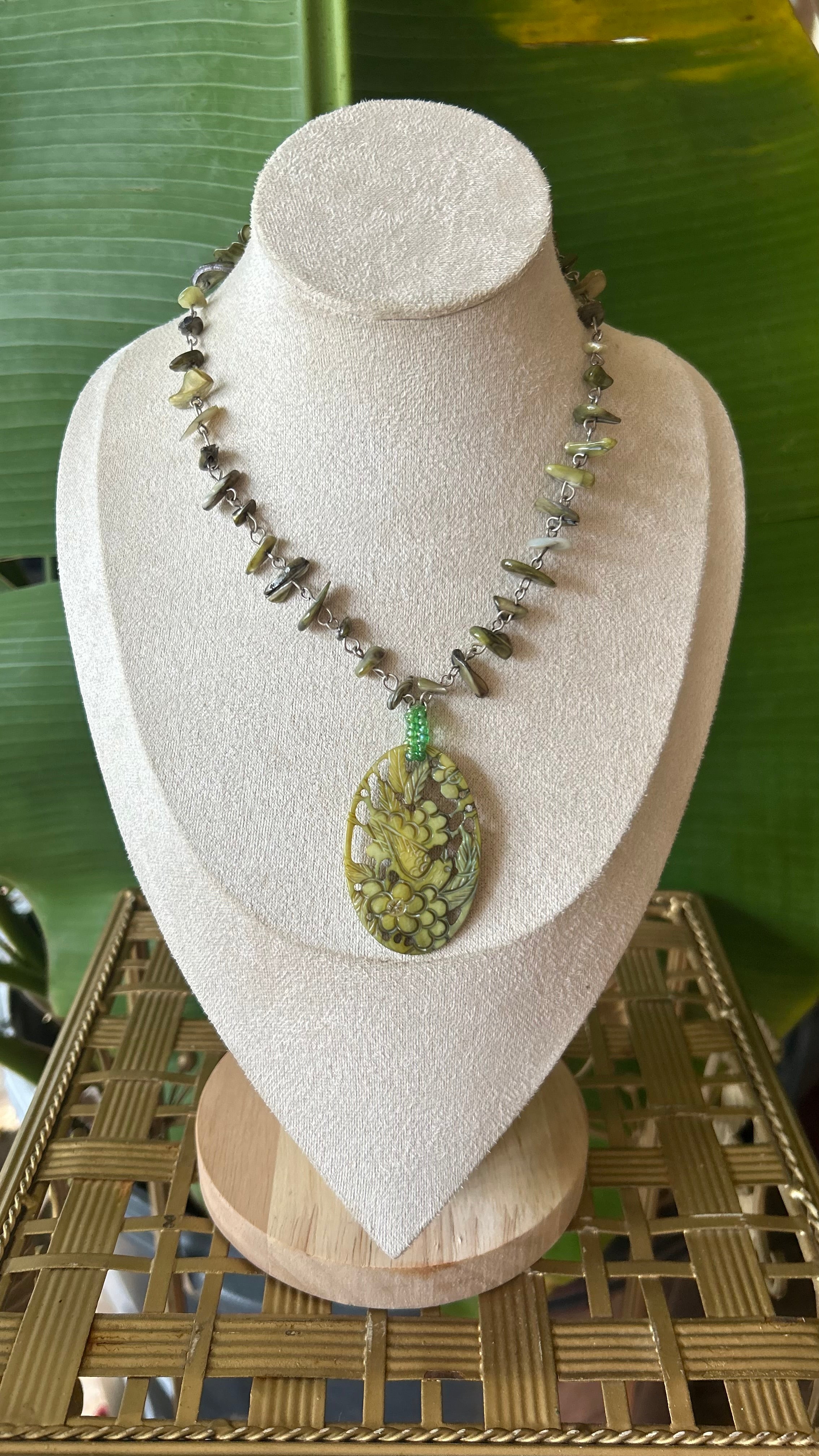 Forest Flower necklace