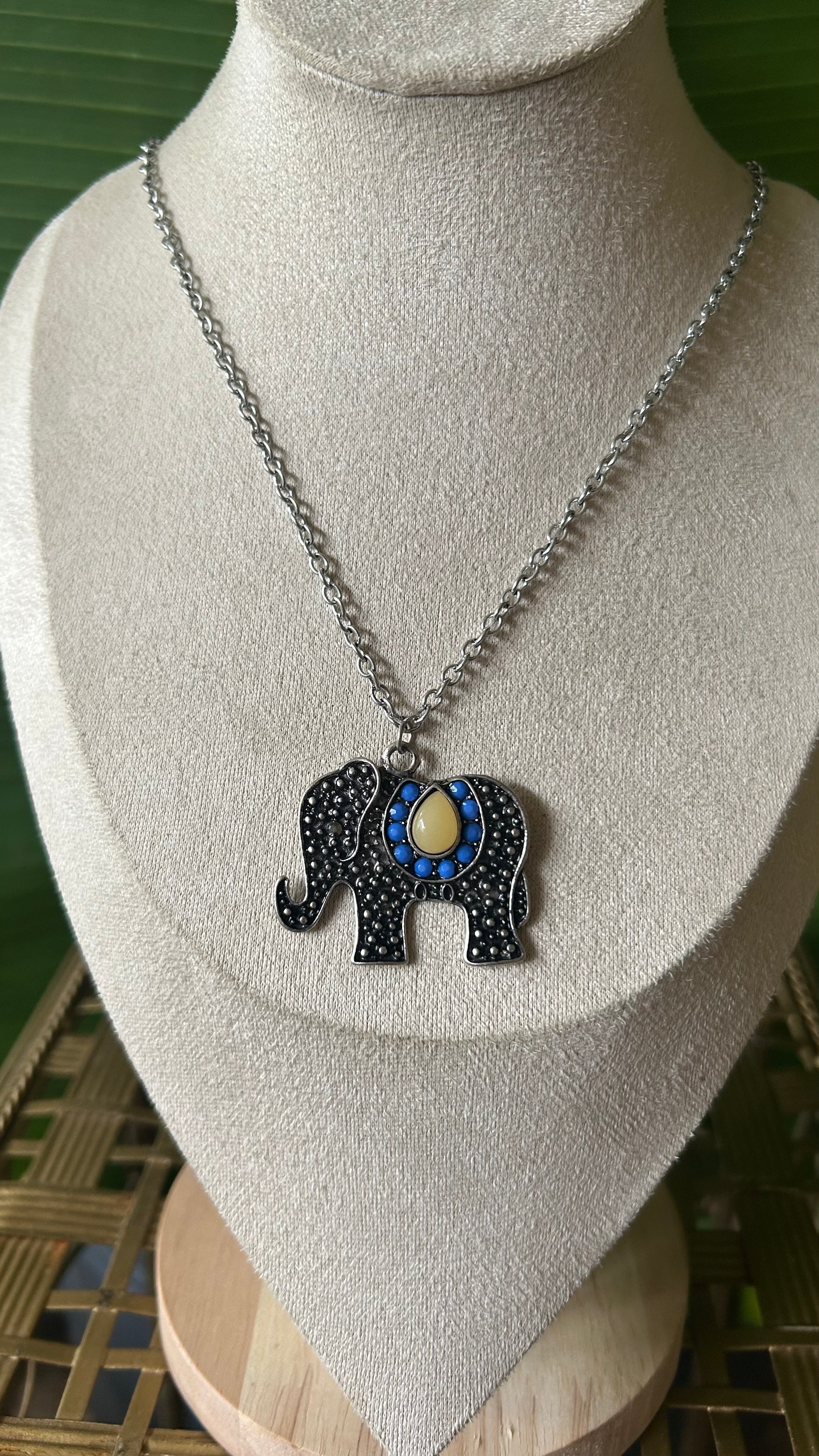 Elephant necklace