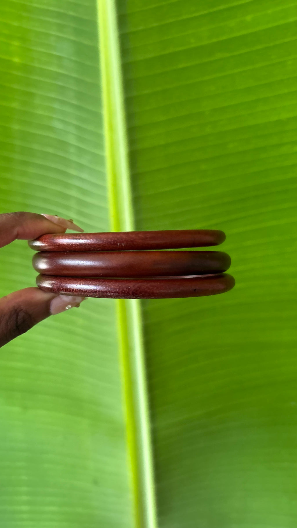 Wooden bangle bundle