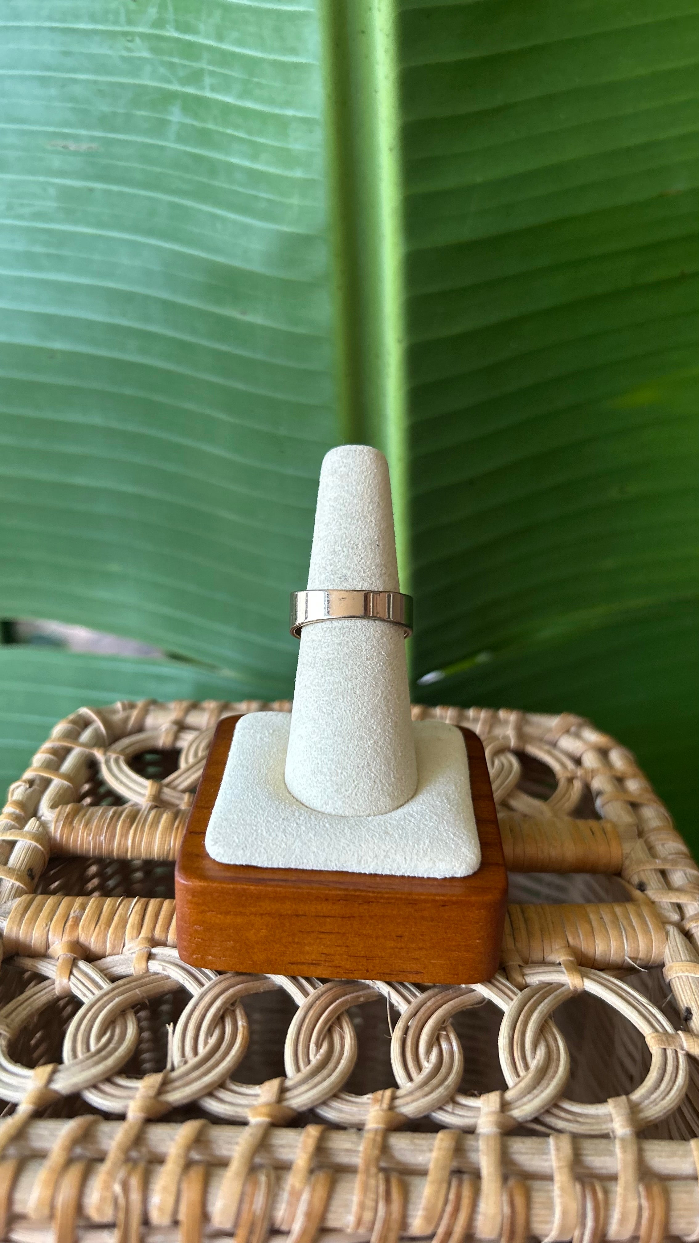 Natural elements statment ring