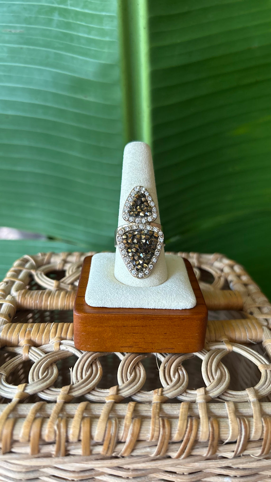 Natural elements statment ring