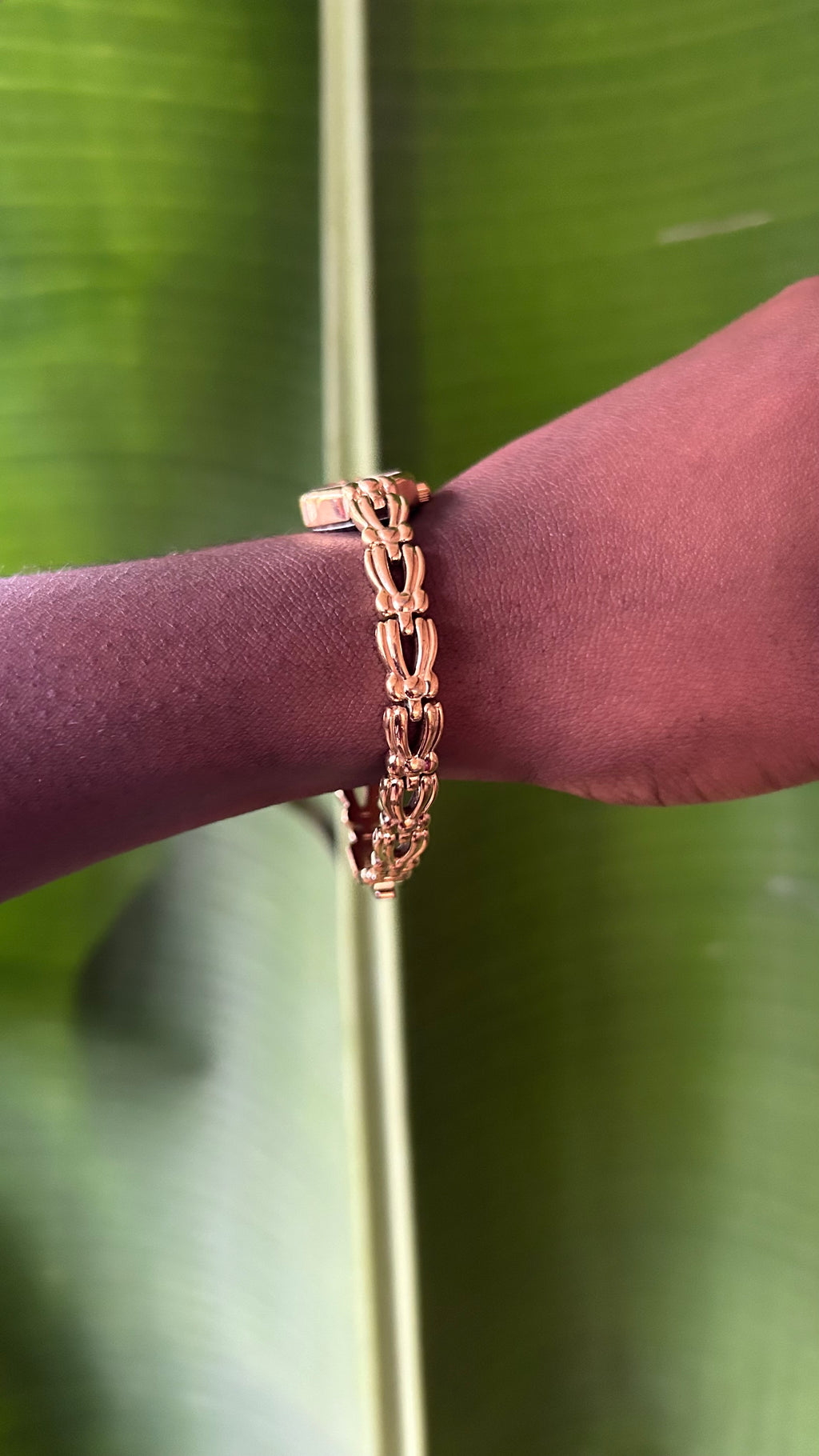 Dainty vintage gold watch