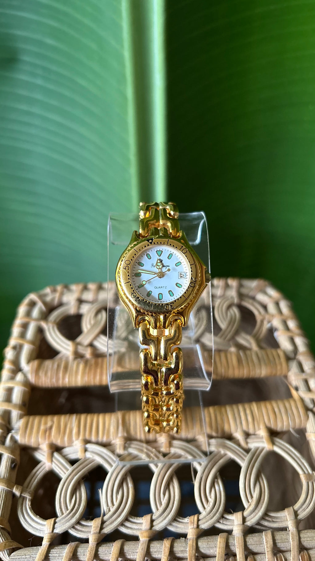 Premiere Designs gold watch