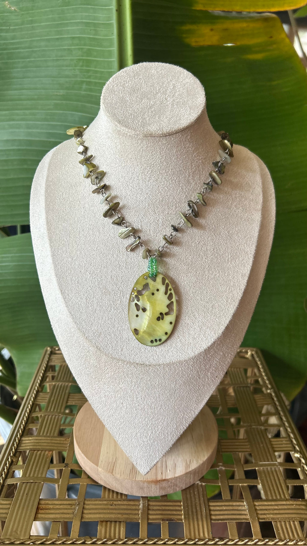 Forest Flower necklace