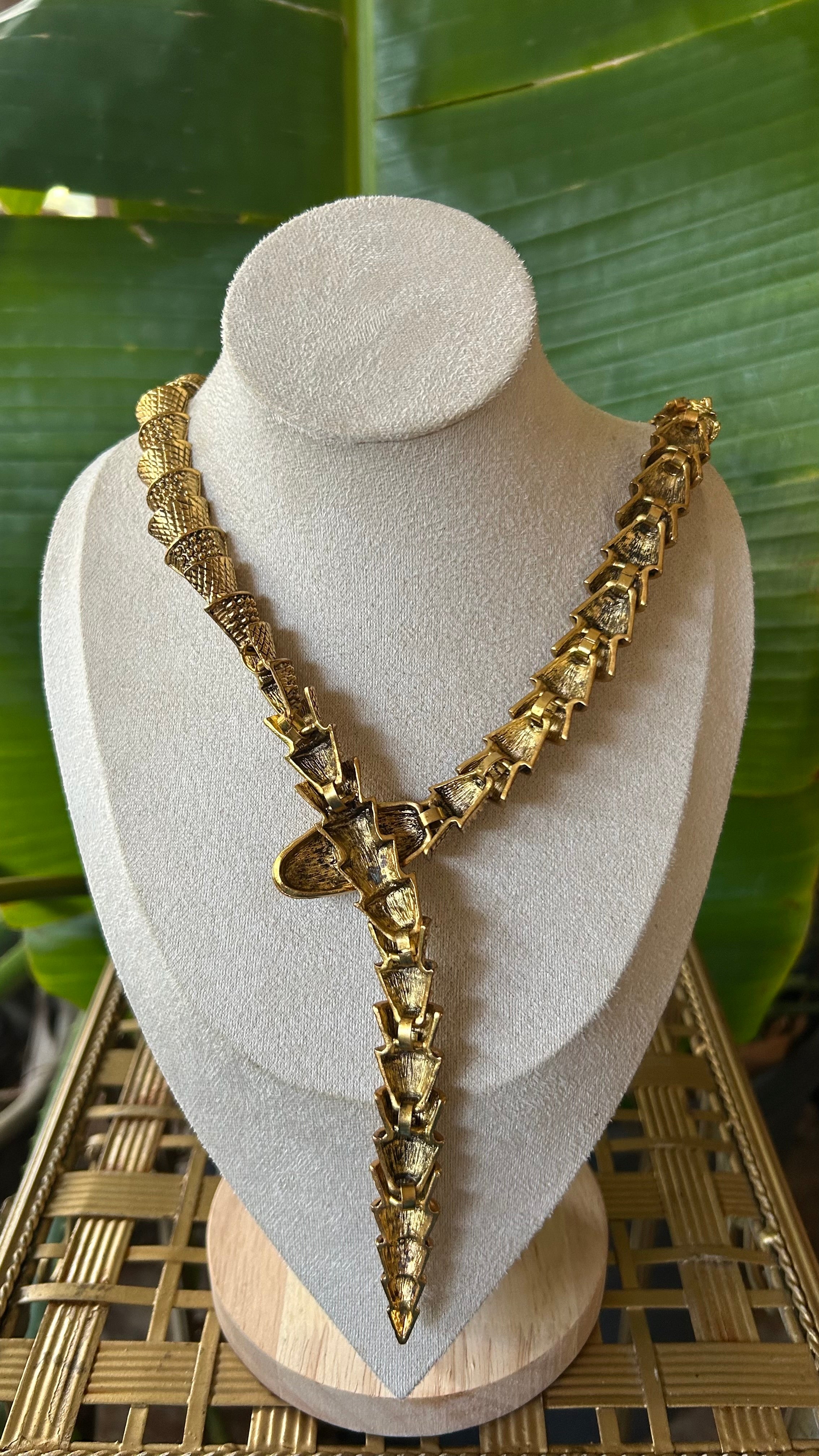 Articulated Snake necklace
