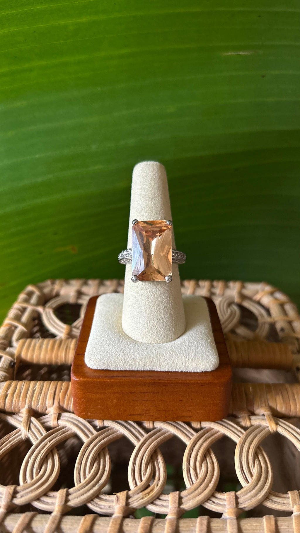 Signed Citrine Radiance Ring