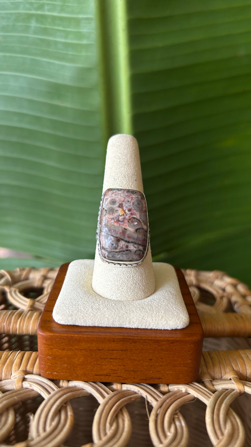 Bird's Eye Gemstone 9.25 Ring