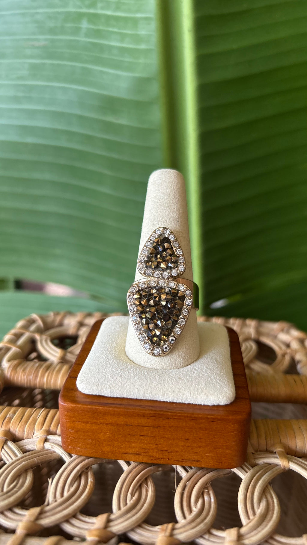 Natural elements statment ring