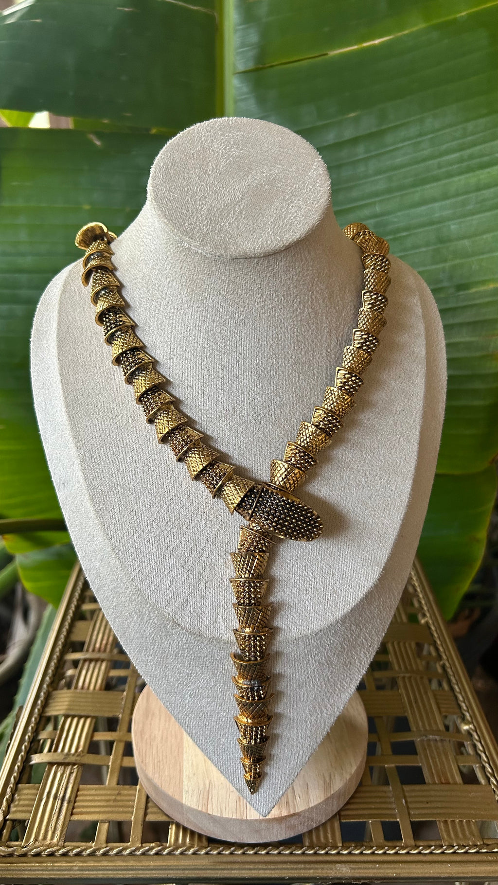 Articulated Snake necklace