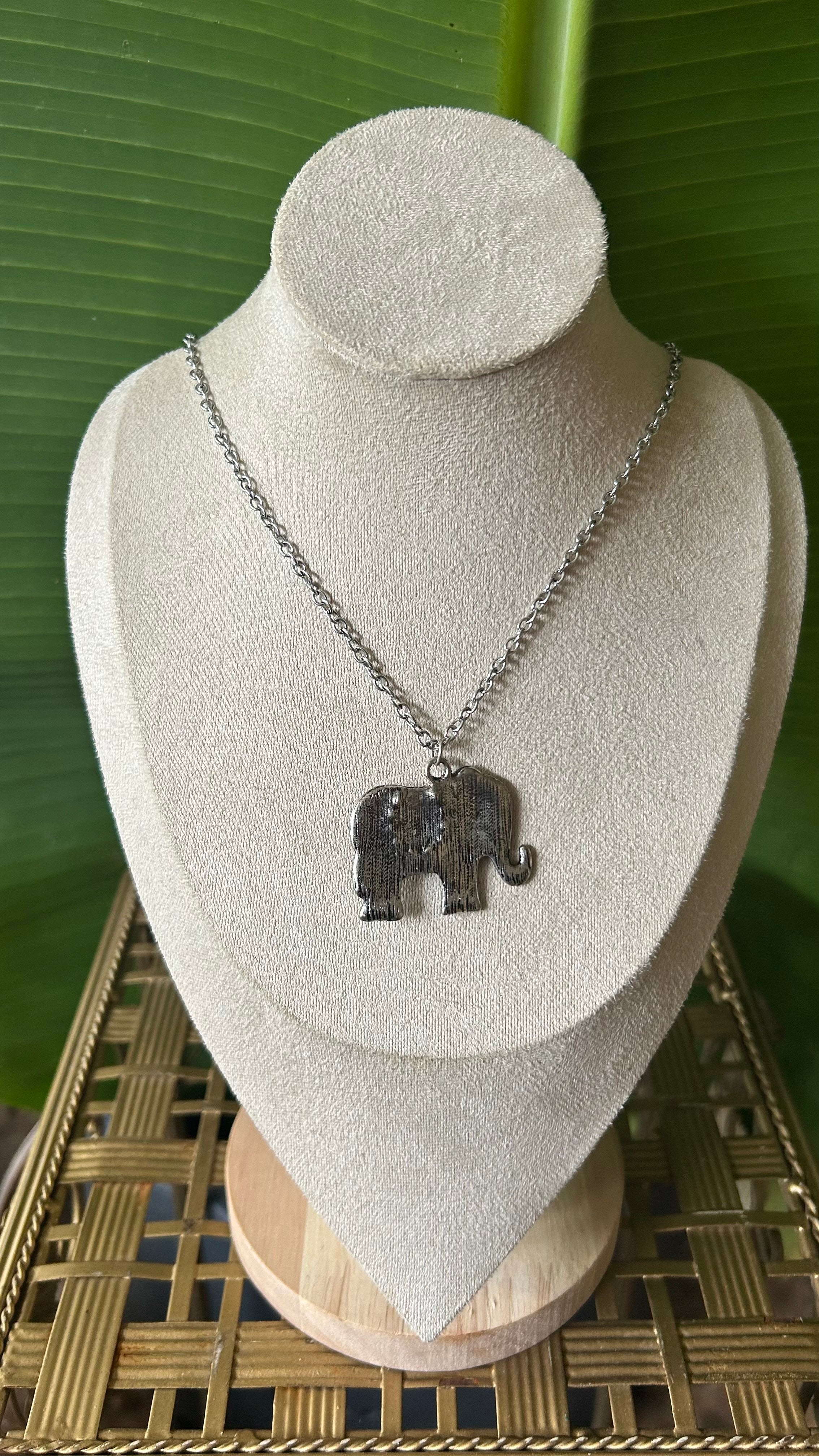 Elephant necklace