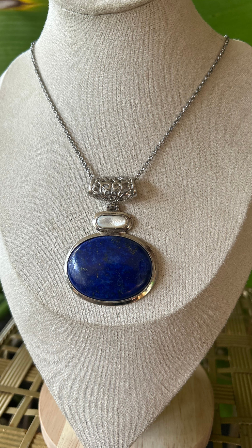 Lapis Lazuli Stone Necklace