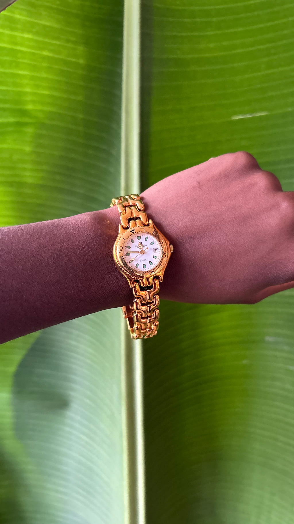 Premiere Designs gold watch