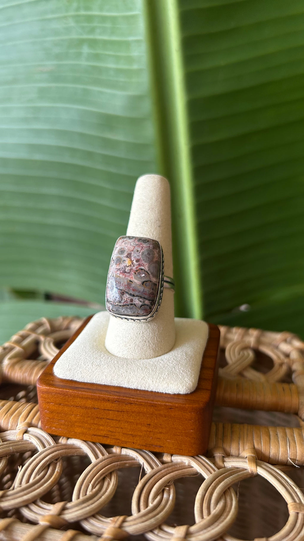 Bird's Eye Gemstone 9.25 Ring