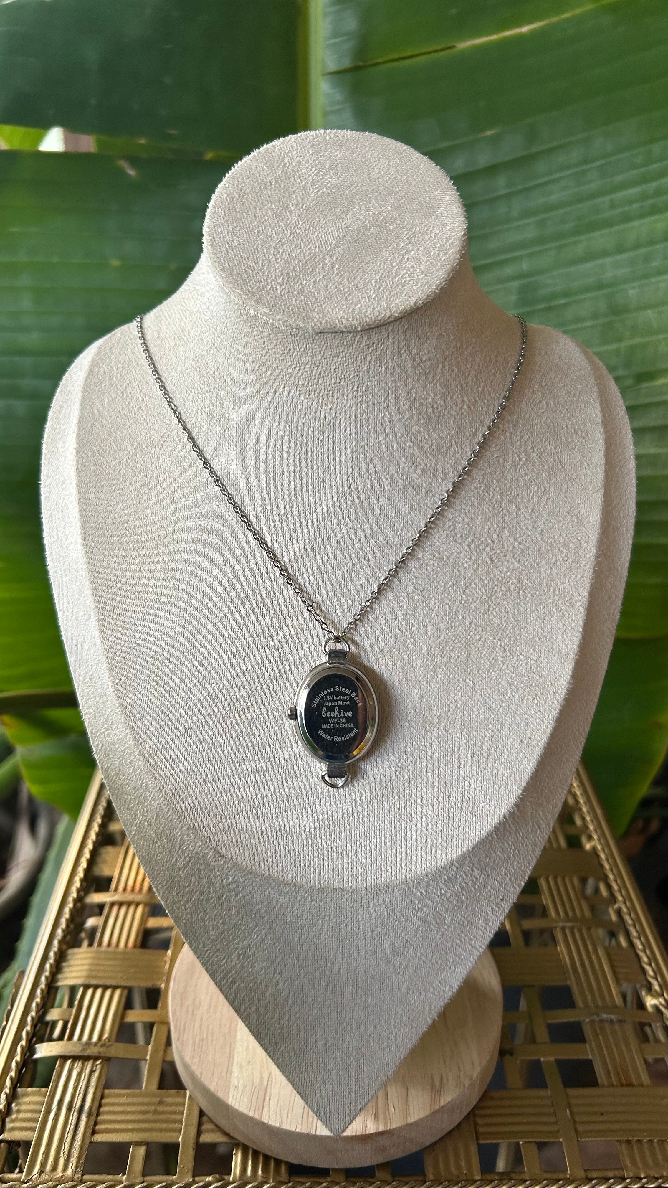 Everyday Timepiece Pendant Necklace