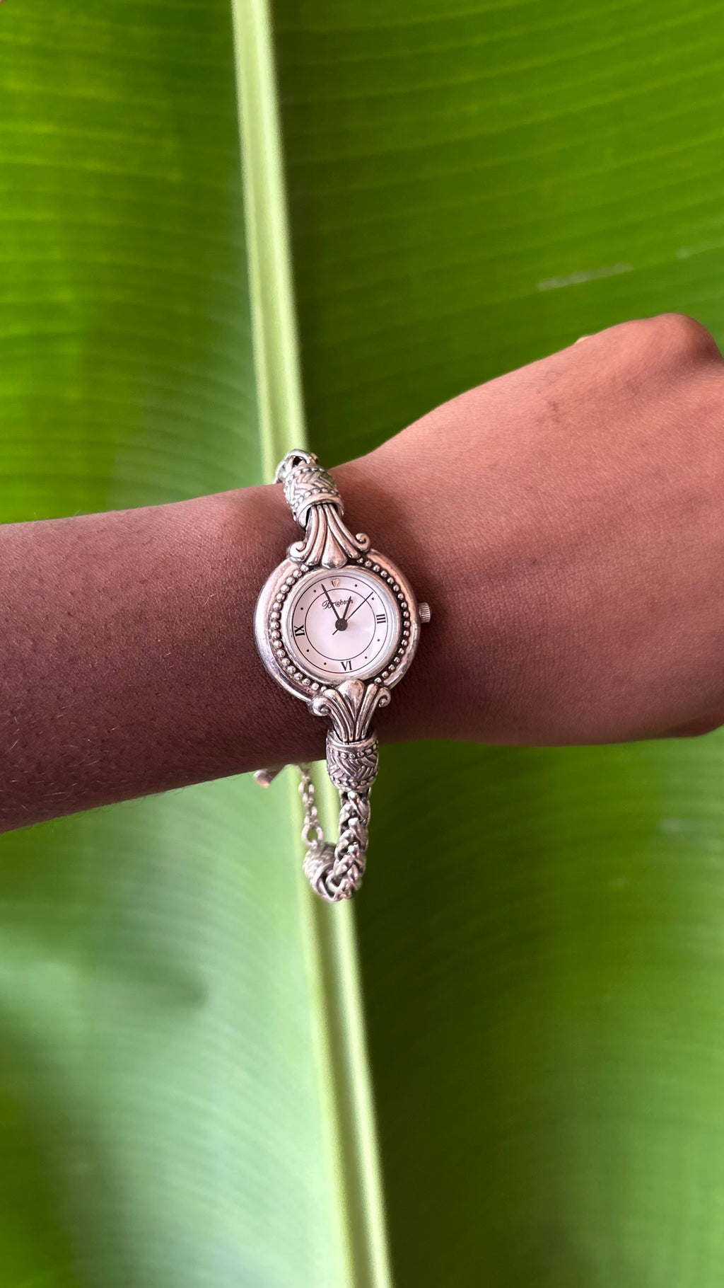 Brighton Calgary Women's Analog Watch Silver