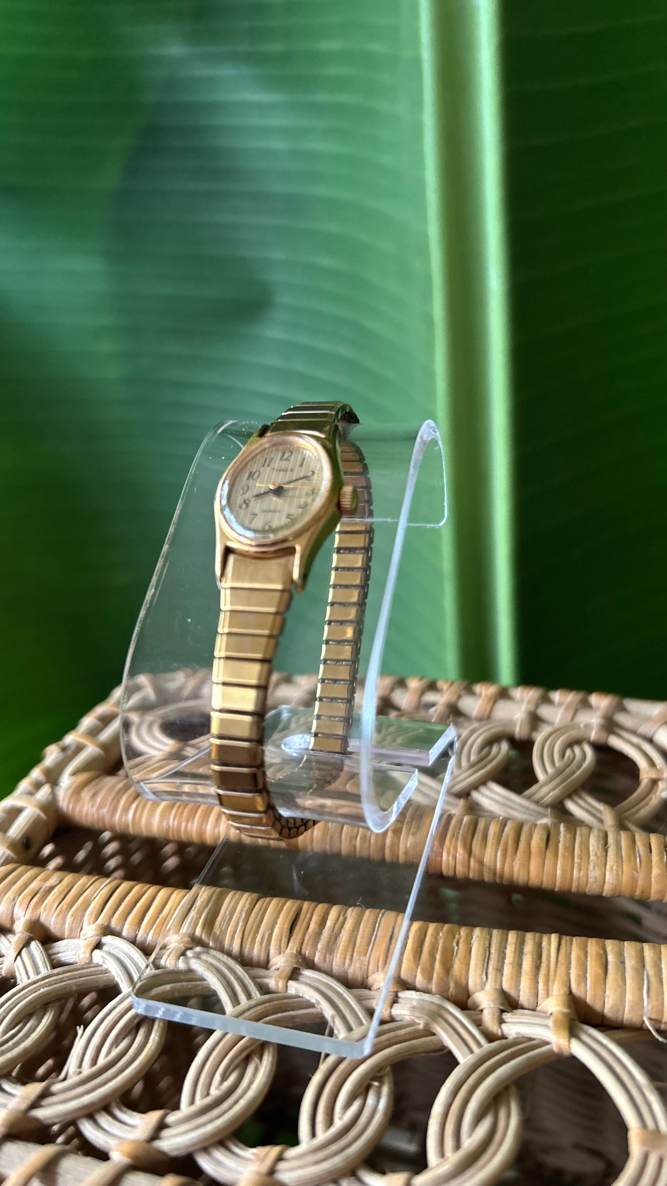 Vintage Oval TIMEX GOLD Watch