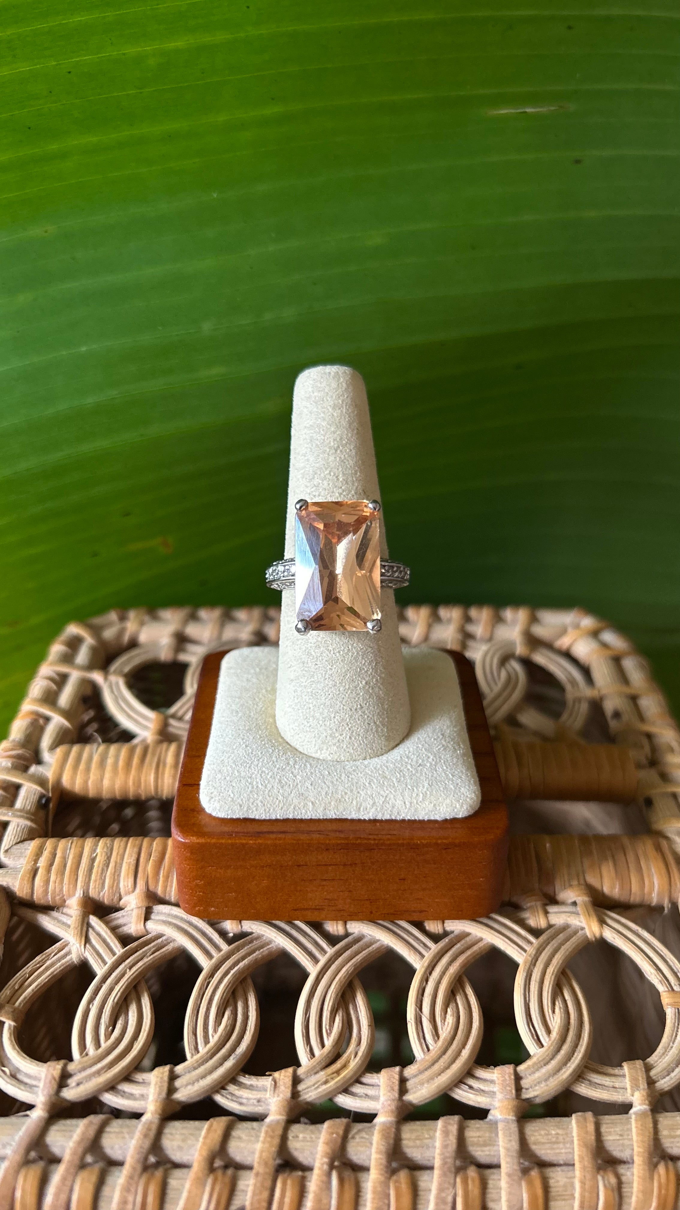 Signed Citrine Radiance Ring