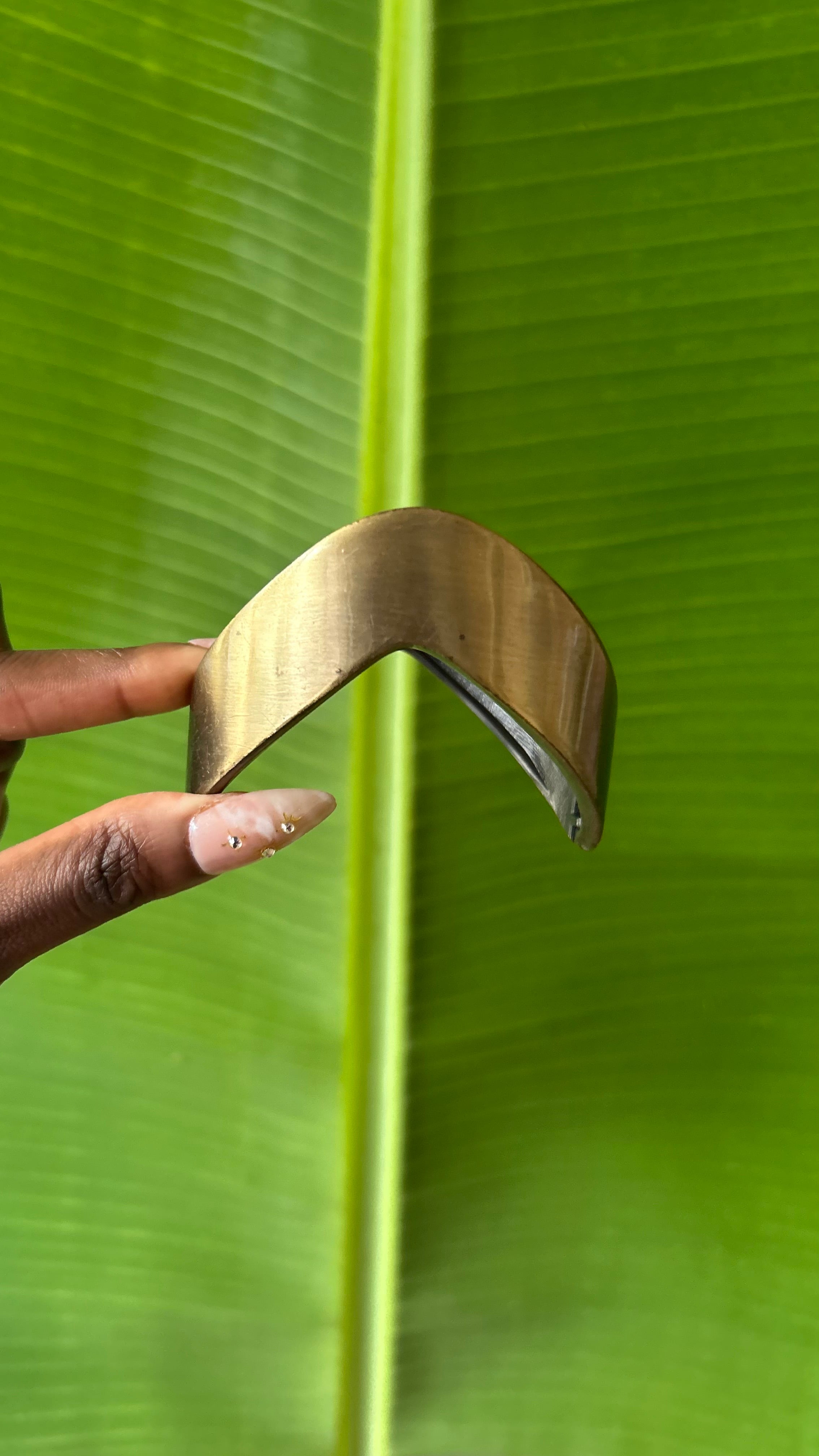 Abstract Arc Bracelet