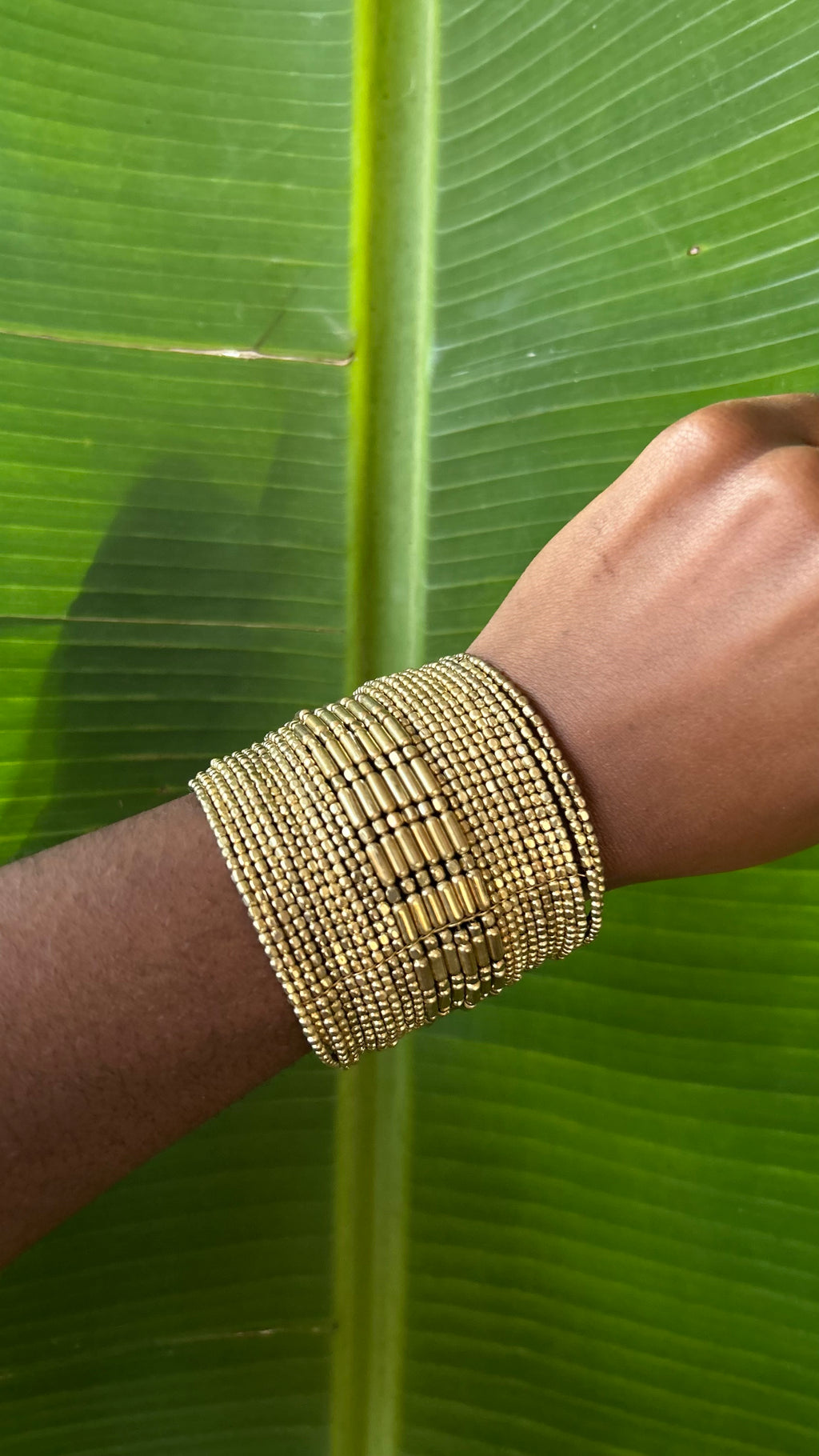 Seabead Golden Cuff