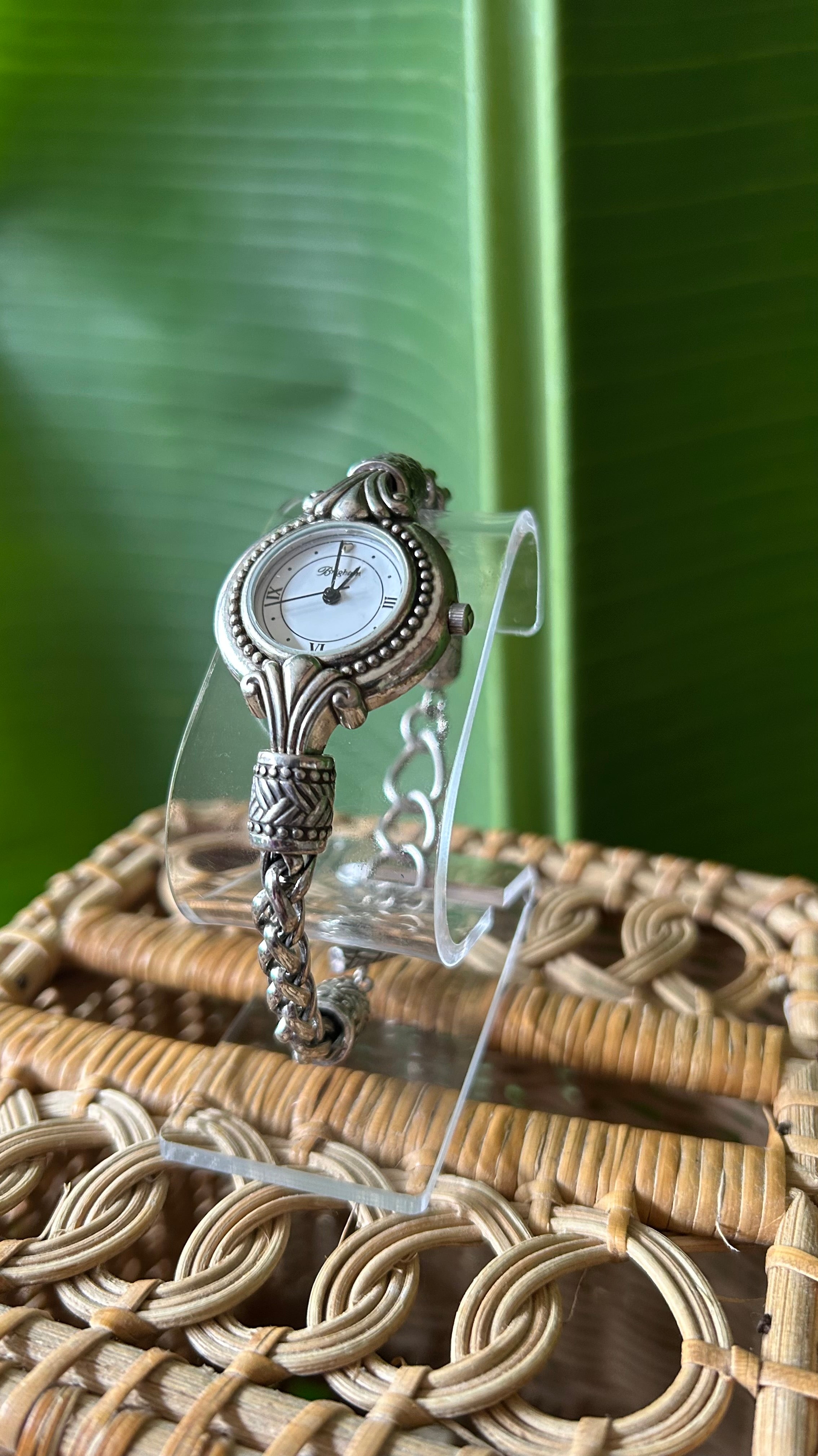 Brighton Calgary Women's Analog Watch Silver