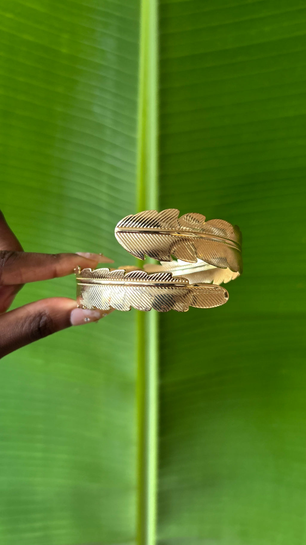 Gold Leaf Arm cuff